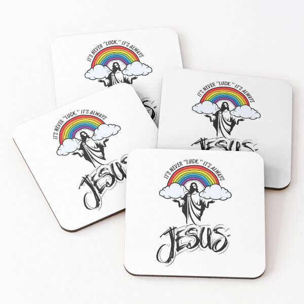 Item preview, It’s Never Luck. It’s Always Jesus designed and sold by threadsjam.