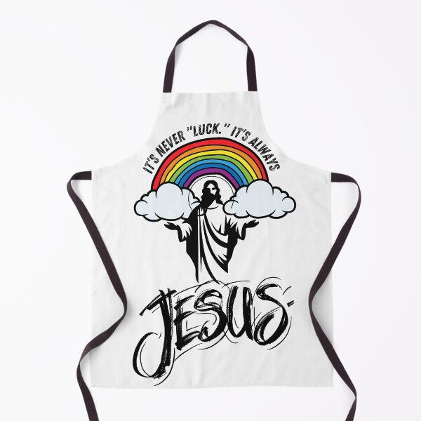 Item preview, It’s Never Luck. It’s Always Jesus designed and sold by threadsjam.