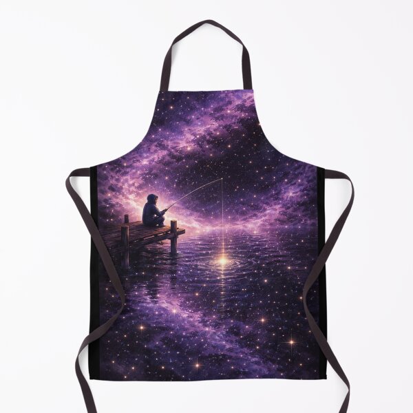 Item preview, Cosmic Dreamscape - Fishing for a Star designed and sold by CyrilloArt.