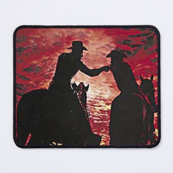 Item preview, Real Cowboys on horses at a stunning sunset designed and sold by neworderu2.