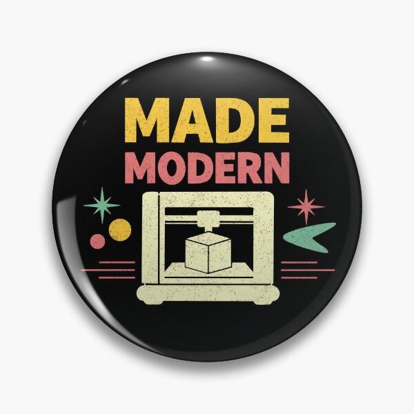 Item preview, Made Modern Retro Maker 3D Print Design designed and sold by ksrogersdesigns.