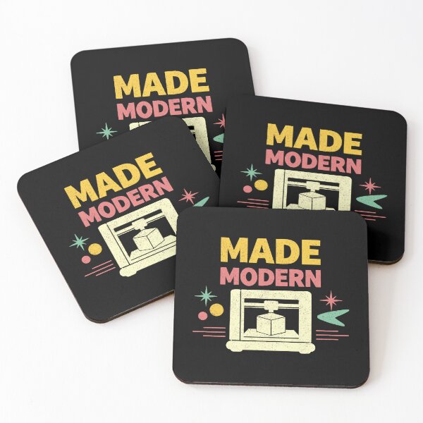 Item preview, Made Modern Retro Maker 3D Print Design designed and sold by ksrogersdesigns.