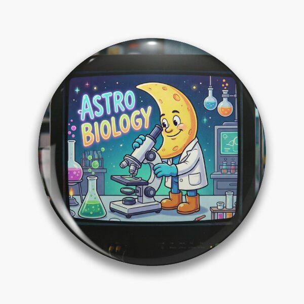 Item preview, Astro Biology Moon Scientist – Funny Space Science Pun Design 2 designed and sold by WordPlayStudio.