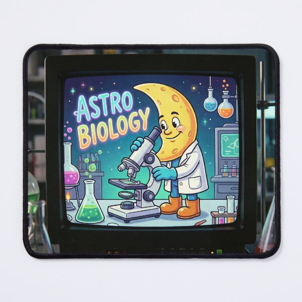 Item preview, Astro Biology Moon Scientist – Funny Space Science Pun Design 2 designed and sold by WordPlayStudio.