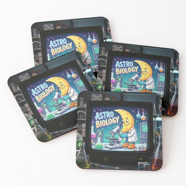 Item preview, Astro Biology Moon Scientist – Funny Space Science Pun Design 2 designed and sold by WordPlayStudio.