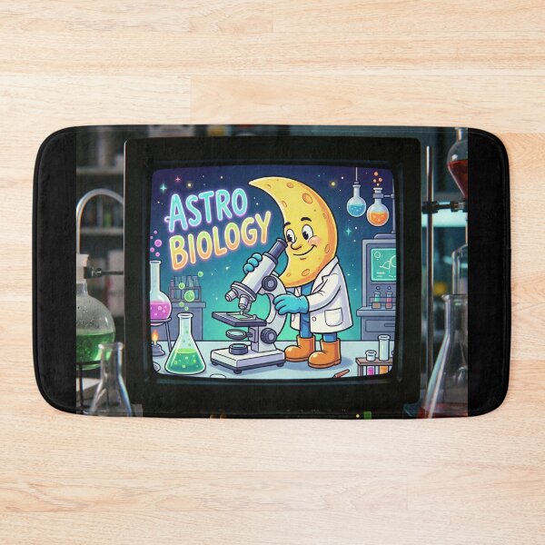 Item preview, Astro Biology Moon Scientist – Funny Space Science Pun Design 2 designed and sold by WordPlayStudio.