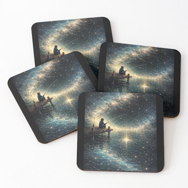 Item preview, Galaxy Dreamscape: Fishing for Stars designed and sold by CyrilloArt.