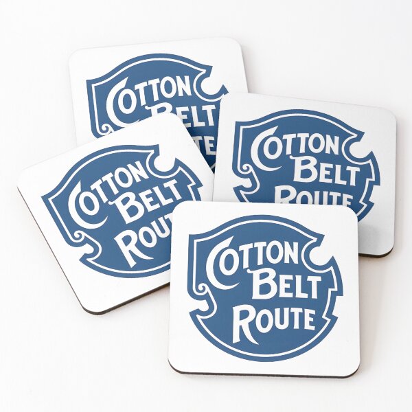 Item preview, Vintage Cotton Belt Route Railroad Shield Emblem designed and sold by CharlieDesings.