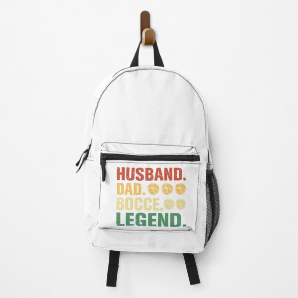 Item preview, Husband Dad Bocce Legend – Retro Vintage Colors Design designed and sold by EmeraldeaArt.