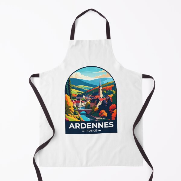 Item preview, Ardennes France Travel Sticker designed and sold by TulipaGraphics.
