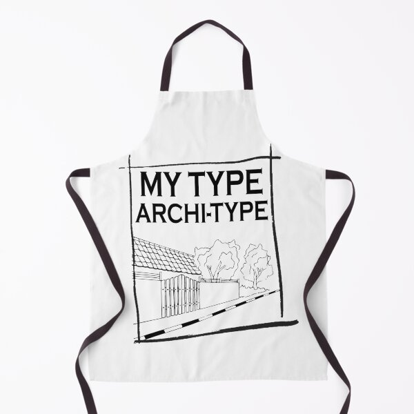 Item preview, My Type Archi-type | Funny Architecture Pun Hand-Drawn Minimalist Line Art designed and sold by Dimu Co..