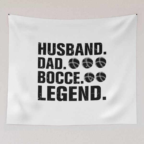 Item preview, Husband Dad Bocce Legend designed and sold by EmeraldeaArt.