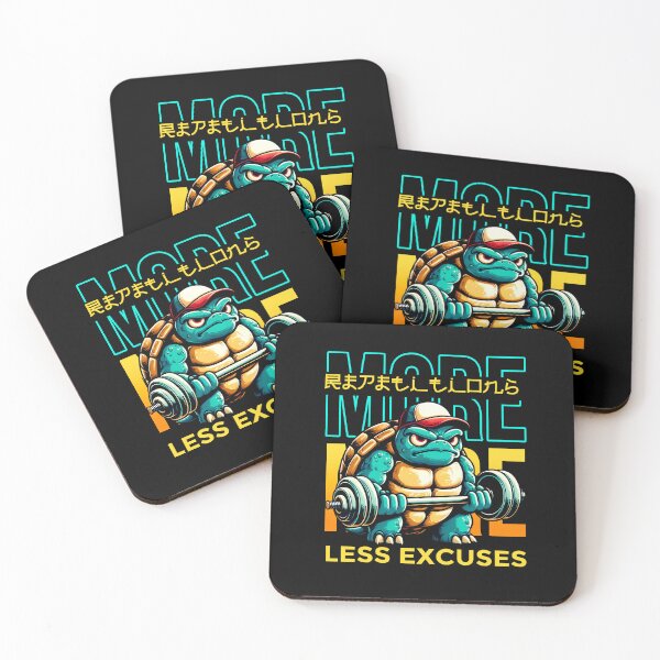 Item preview, TURTLE NO MORE EXCUSES designed and sold by DGVO.