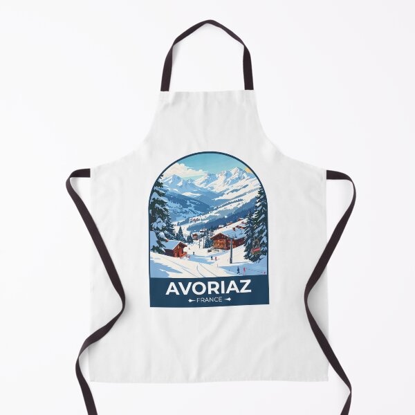 Item preview, Avoriaz France Travel Sticker designed and sold by TulipaGraphics.