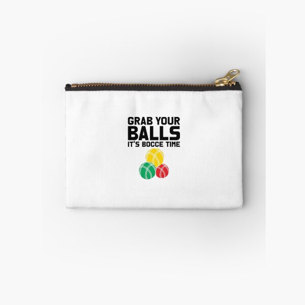 Item preview, Grab Your Balls It’s Bocce Time designed and sold by EmeraldeaArt.