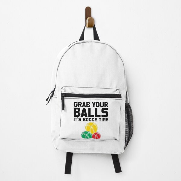 Item preview, Grab Your Balls It’s Bocce Time designed and sold by EmeraldeaArt.