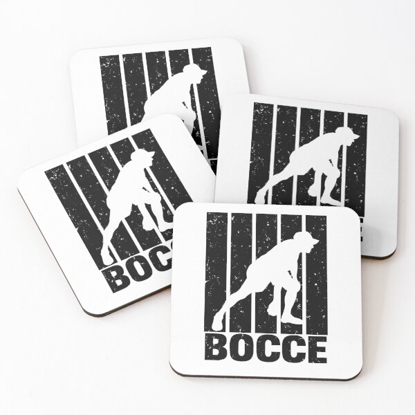 Item preview, black color Bocce Player Silhouette design designed and sold by EmeraldeaArt.