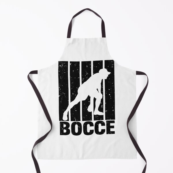 Item preview, black color Bocce Player Silhouette design designed and sold by EmeraldeaArt.
