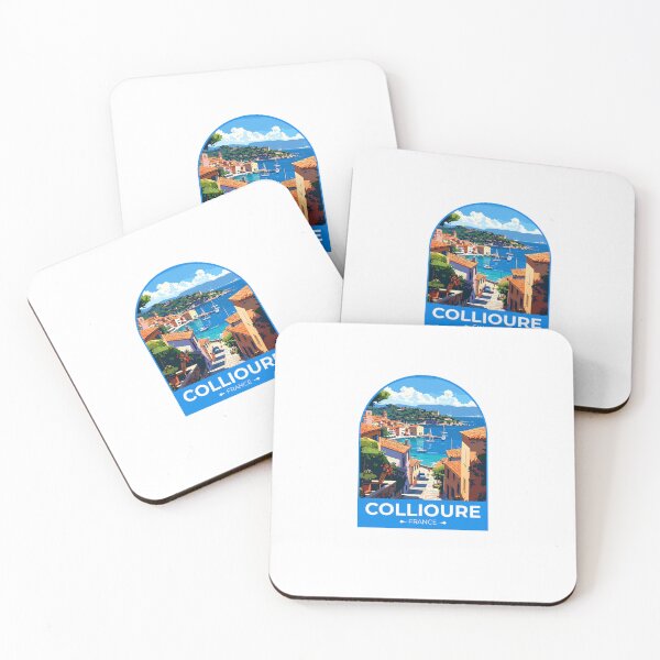 Item preview, Collioure  France Travel Sticker designed and sold by TulipaGraphics.