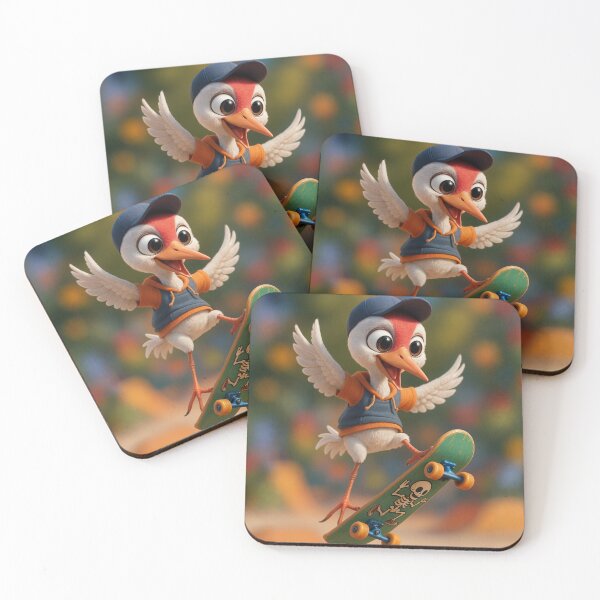 Item preview, Skater Sarus Crane  designed and sold by Sillytoe.