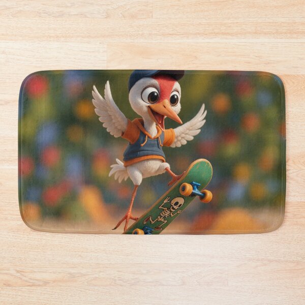 Item preview, Skater Sarus Crane  designed and sold by Sillytoe.