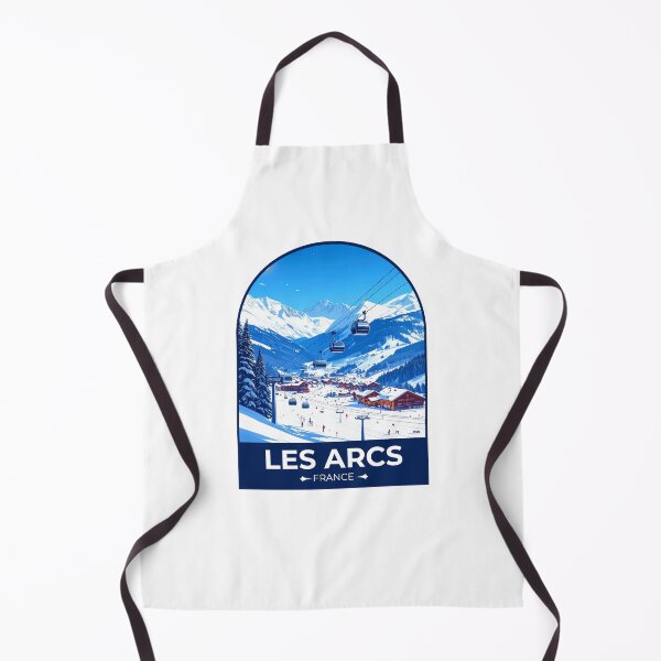 Item preview, Les Arcs France Travel Sticker designed and sold by TulipaGraphics.