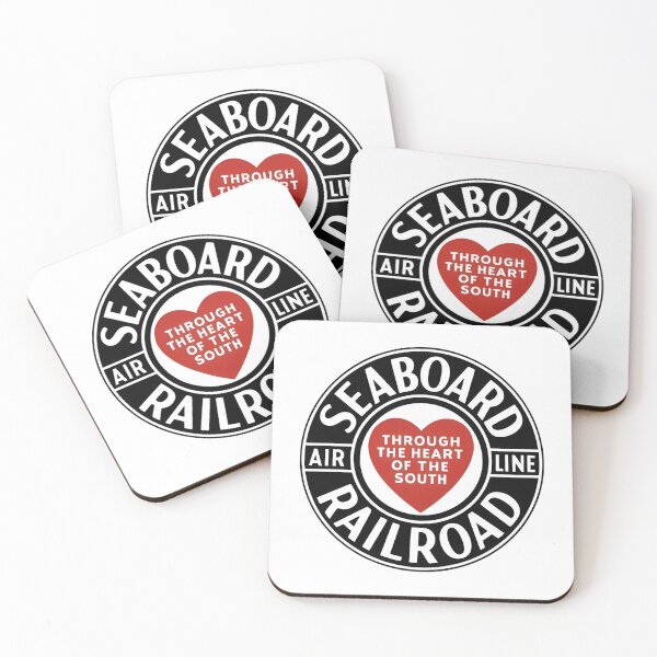 Item preview, Vintage Seaboard Air Line Railroad Heart Emblem designed and sold by CharlieDesings.