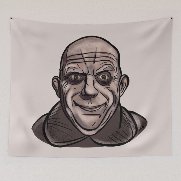 Item preview, Fester. Classic Halloween Spooky Character  designed and sold by ArtbyPriscilla.