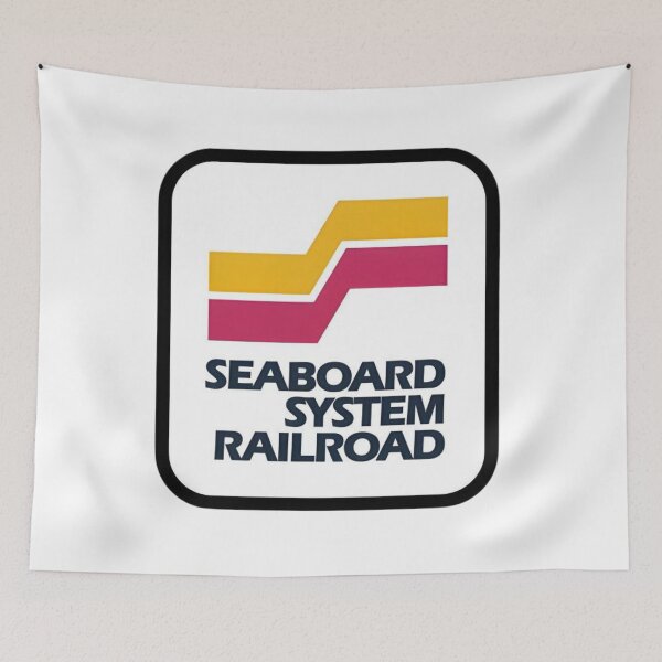 Item preview, Modern Seaboard System Railroad Logo Emblem designed and sold by CharlieDesings.