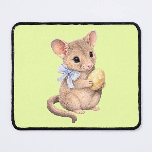 Item preview, Easter Mouse Illustration – Cute Australian Wildlife designed and sold by inspired-works.