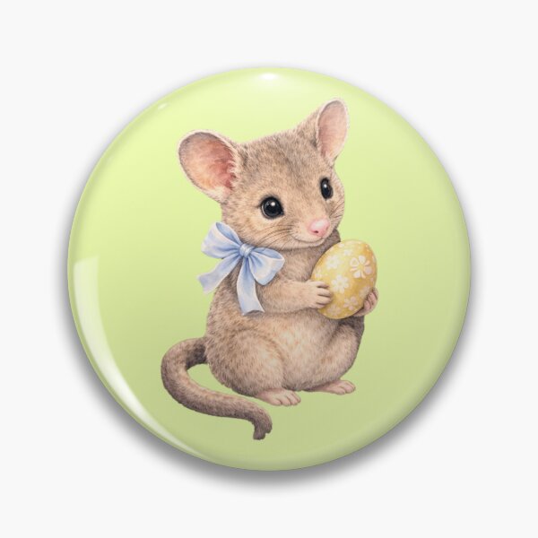 Item preview, Easter Mouse Illustration – Cute Australian Wildlife designed and sold by inspired-works.