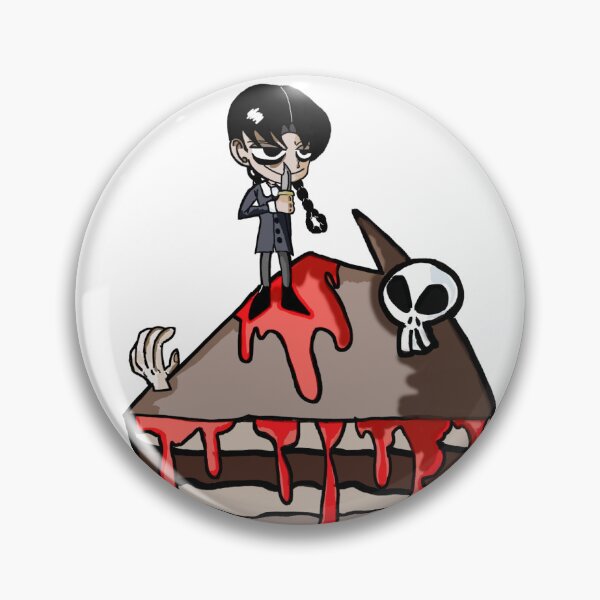 Item preview, Wednesday Terrifying Cake designed and sold by DeboArts.