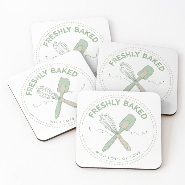 Item preview, Freshly Baked with Lots of Love designed and sold by The Artful Paw.