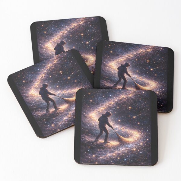 Item preview, Sweeping the Stars – Cosmic Dreamscape designed and sold by CyrilloArt.