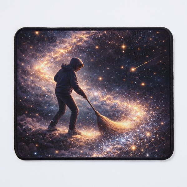 Item preview, Sweeping the Stars – Cosmic Dreamscape designed and sold by CyrilloArt.