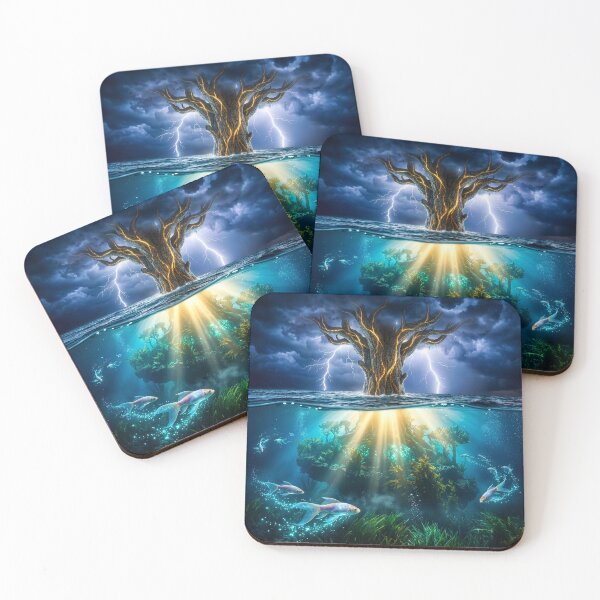 Item preview, Gnarled Tree Goes From Heavens to the Depths designed and sold by Tridentulus.