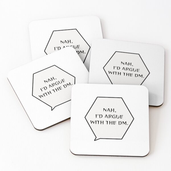 Item preview, Nah I'd argue with the DM - Dungeons & Dragons Parody  designed and sold by ShopStellar.