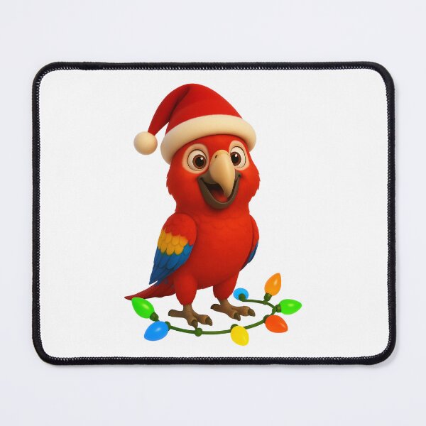 Item preview, Christmas Scarlet Macaw  designed and sold by Sillytoe.