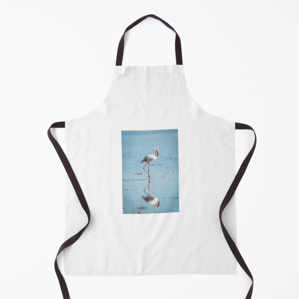 Item preview, Flamingo in Water with Reflection designed and sold by Christine Crosby - Sunlight Inspirations.