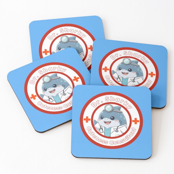 Item preview, Doctor Sharky Cuteness Consultant  designed and sold by Nature's Chibis.