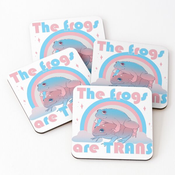 Item preview, The Frogs are Trans designed and sold by SquishyMaysar.
