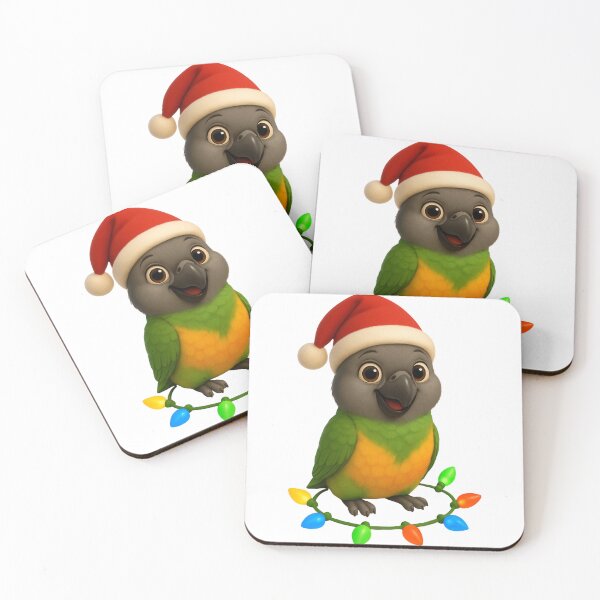 Item preview, Christmas Senegal Parrot  designed and sold by Sillytoe.