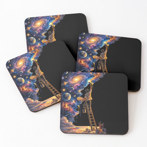 Item preview, Painting the Universe – Cosmic Artist Creating the Galaxy designed and sold by CyrilloArt.