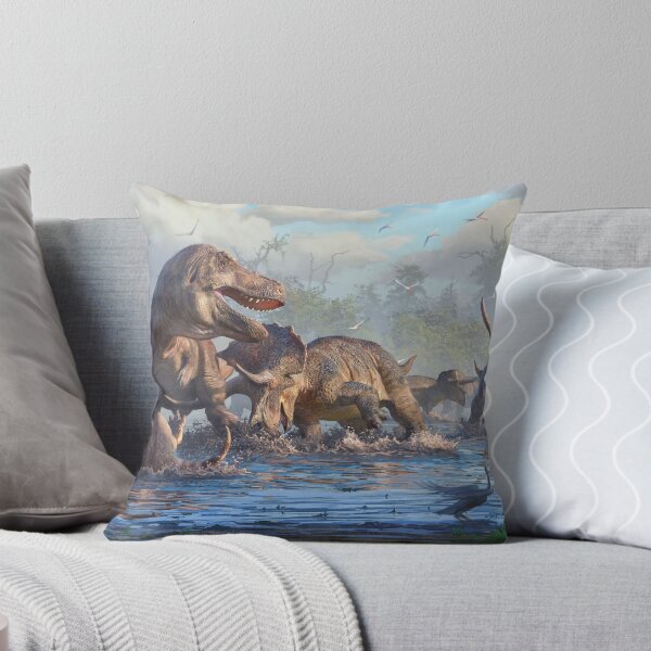 Item preview, The Showdown: Tyrannosaurus vs Triceratops designed and sold by Anthony James Hutchings.