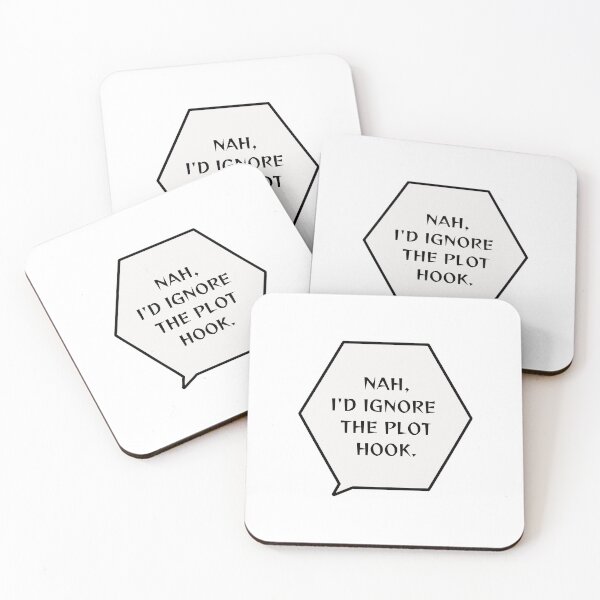 Item preview, Nah I'd Ignore the Plot Hook - Dungeons & Dragons Parody  designed and sold by ShopStellar.