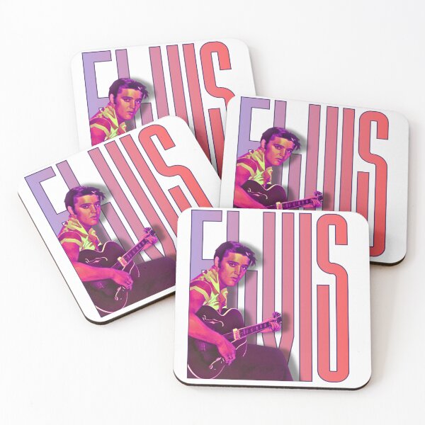 Item preview, Elvis with Guitar Print designed and sold by TheThriftyBrit.