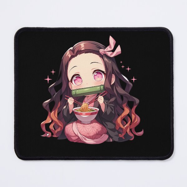 Item preview, Nezuko Kamado Demon Slayer Chibi Ramen Sweet Bite designed and sold by mildaclairmo.