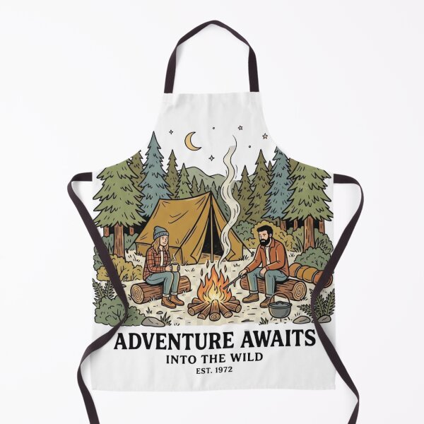 Item preview, Adventure Awaits Camping Design designed and sold by urbinet.