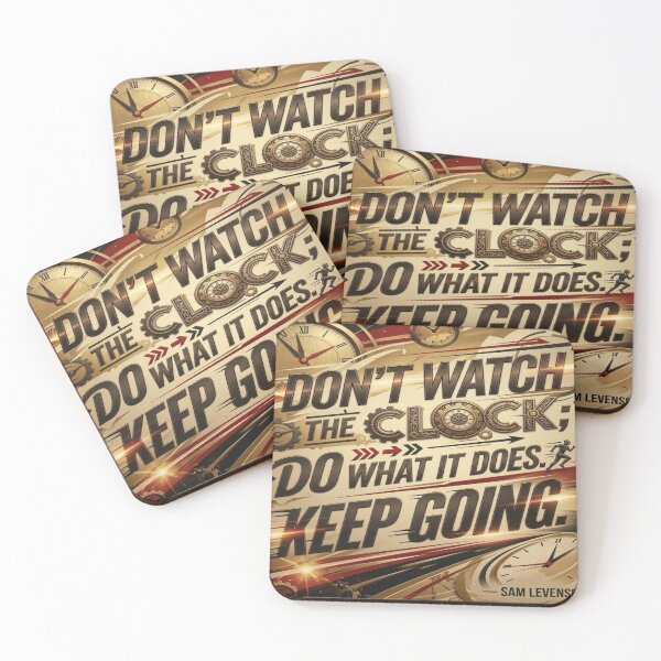 Item preview, Sam Levenson Keep Going Steampunk Quote Art designed and sold by KabronX.