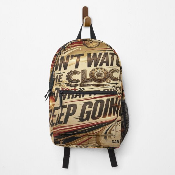 Item preview, Sam Levenson Keep Going Steampunk Quote Art designed and sold by KabronX.